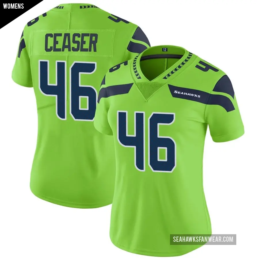 Women's color rush seahawks jersey on sale